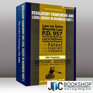Regulatory Framework and Legal Issues in Business Part 1 2021 by Atty. Andrix D. Domingo, CPA, MBA