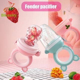 ✨✨ Baby Fruit Feeder Pacifier Fresh Food Nibbler Infant Fruit Teething Toy Food Grade Silicone Pouches for Toddlers