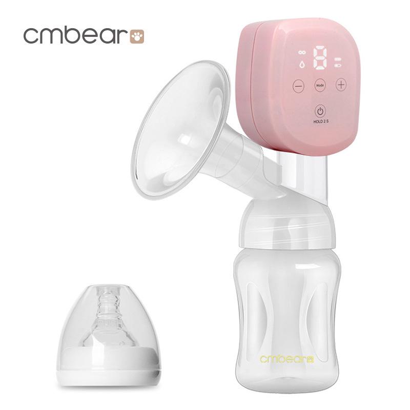 Cmbear Rechargeable Portable Electronic Breast Pump Large Suction