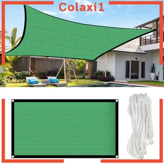 [COLAXI1] Sunblock Shade Cloth Canopy Sail Shade Cloth Greenhouse UV Resistant Net Plant Shade Net Cover Patio Canopy Sunscreen Awning Breathable
