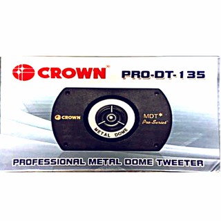 Crown PRO-DT-135 Professional Metal Dome Tweeter