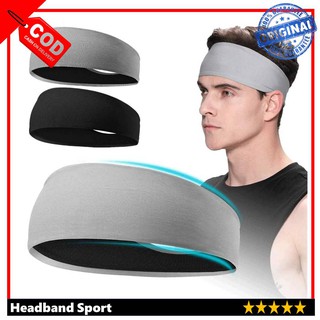 Headband Sport Men And Women Plain Elastic Sport Hairbands Headbands Bandanas Sports
