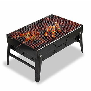 Portable and Foldable Charcoal Barbeque Grill