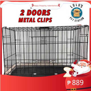 Pet cage collapsible XL pet cage crates dog cage cat cage