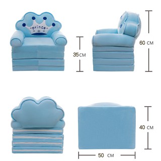 E-Bee Living Furniture Couches Cartoon Soft Plush Children Sofa Backrest Chair FoldableBaby Seat for Living Room (9)