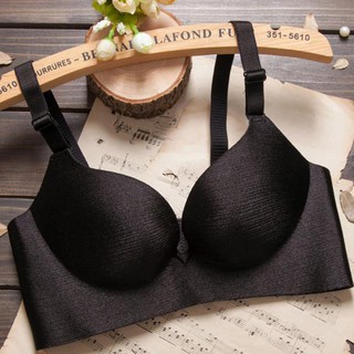 New Seamless women's underwear bra Push Up Wire Free tops 80-200 Jin Fat MM-A strip of steel-free r (6)
