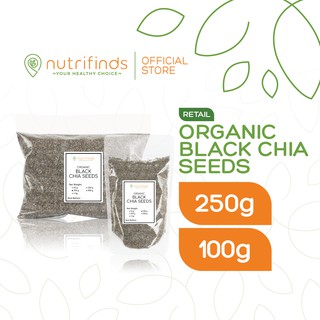 Organic Black Chia Seeds - RETAIL
