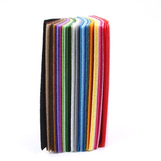 40 10x15cm Colors Felt Sheets DIY Craft Supplies Polyester Blend Fabric Non-woven Cloth (4)
