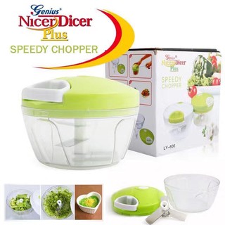 Manual Speedy Chopper Fruit Vegetable Crusher Onion Cutter