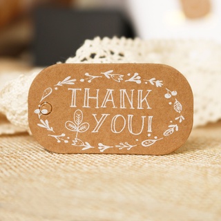 Package, tool50pcs Thank you Kraft Paper Tags Party Wedding Gift Box Packing Bags DIY Gift Tags Hand