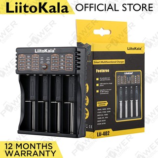 LiitoKala Lii-402 Smart Universal Lithium Li-ion Battery Charger 18650 26650 26500 22650