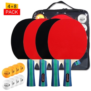 Table Tennis Ball Bat Set Quality Ping Pong Paddles Table Tennis Rackets Three star Balls Ping Pong (1)