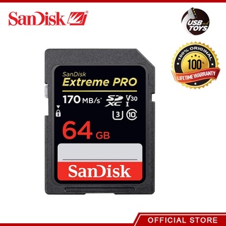 【Fast Delivery】sandisk memory cardSANDISK EXTREME PRO SD CARD 95MBS 64GB-SDSDXXY
