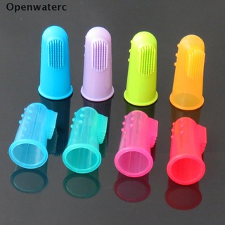 Openwaterc Dog Toothbrush Super Soft Pet Finger Toothbrush Teddy Baby Toothbrush PH