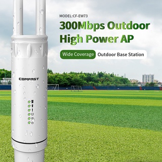 Comfast Outdoor Wireless Access Point, 300Mbps Bridge/Repeater, Outdoor WiFi Coverage CF-EW73/EW75