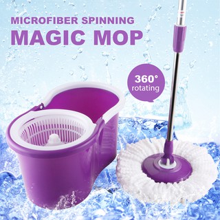 360 Easy Microfiber Rotating Head Spin Floor Mop az.store.ph
