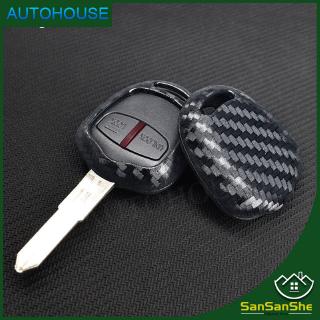 AUTOHOUSE Car Styling Key Cover 2 Buttons Remote Protection Fob Shell Accessories Case For Mitsubishi EX Lancer Outlander ASX Pajero
