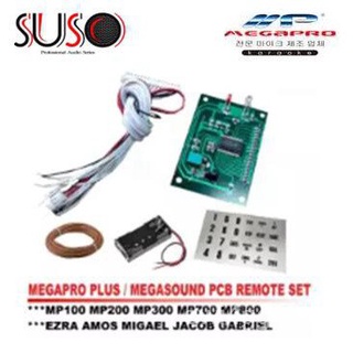 PCB Remote Set For Videoke Machine MP Megapro Player (Battery Holder+ Wire +Sticker) t5W1