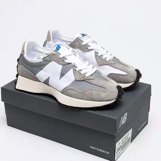 ready stock new Bailun l new nb327 sports shoes for spring and summer men's and women's running shoes mesh breathable n-shaped shoes
