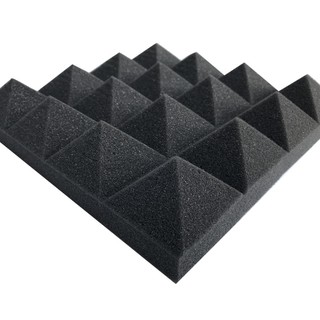 [Available!!!]LP❀6Pcs 25x25x5cm Pyramid Studio Acoustic Panel Tile Soundproof Foam Cushion Pad-Sound-absorbing sponge (5)