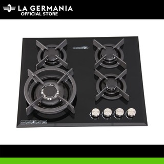 La Germania 60cm Gas Cooktop/Built in Hob GH-640X (Tempered Glass Top)