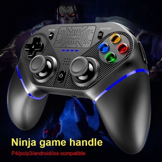 Wireless-Bluetooth Gamepad Game Joystick Controller With 6-Axis Handle Gamepad For Ps4 Ps3 Vibration