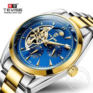 New TEVISE Automatic Mechanical Mens Business Watch