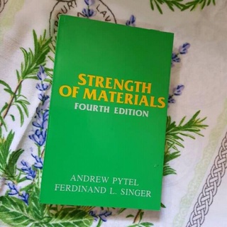 Strength of Materials 4th Edition - Pytel and Singer