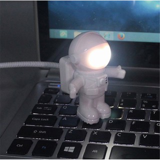 [Do] Creative Spaceman Astronaut LED Flexible USB Light Night Light for Laptop PC Notebook Kids Toy