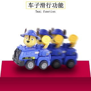 [READY STOCK] 4Styles Transformer Robot Cars Toys With Pull-Back Function Vehicle Toy Gift Chase Rubble Rocky (4)