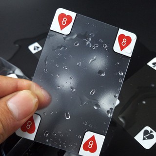 Creative Transparent Plastic Waterproof Poker Novelty Poker Index Playing Cards (4)