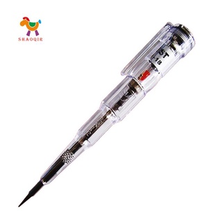 Waterproof Induced Electric Tester Pen Screwdriver Probe Light Voltage Tester Detector AC/DC 70-250V Test Pen Voltmeter