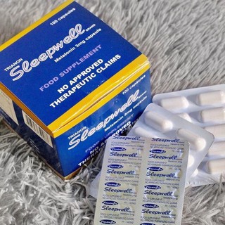 Sleepwell 3mg Pure Melatonin 10capsules / 20capsules