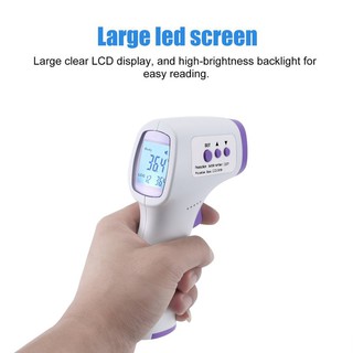 Electronic Thermometer Infrared Forehead Digital Body Temporal Temperature Non-contact Measurement