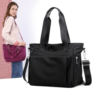 Women Casual Bolsos Messenger Bag Waterproof Nylon Shoulder Bag Large Capacity Mom Handbags Tote