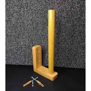 Multifunction Wooden Tissue/Towel Holder Wall Roll Paper Kitchen Rack Tissue Roll Stand Bathroom