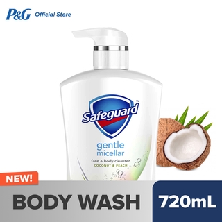 Safeguard Gentle Micellar Bodywash Coconut and Peach 720ml