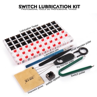 30 Switches Switch Tester Opener Lube Modding Station DIY Cover Removal Platform for Cherry Kailh Gateron Mechanical Keyboard