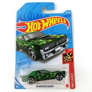 2021-207 Hot Wheels Cars 68 MERCURY COUGAR 1/64 Metal Diecast Model Toy ehicles