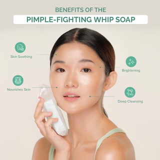 Seoul White Korea BYE BYE ACNE Pimple-fighting Whip Soap 120g + BYE BYE ACNE Blackhead Extractor Set (5)