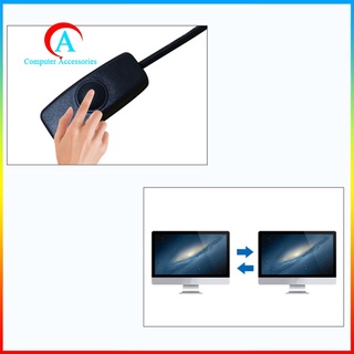[Available] 2 In 1 Out USB 2.0 HDMI KVM Switch Box for 2 PC Sharing USB Switch Splitter