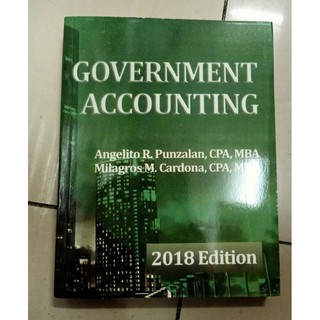 Government Accounting 2018 edition