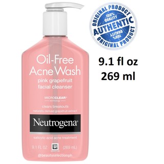 Neutrogena Oil-Free Pink Grapefruit Facial Cleanser 269ml