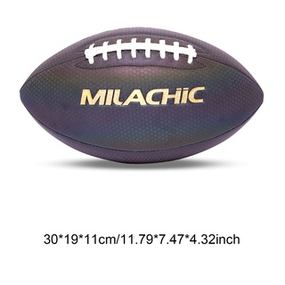 【high quality】Reflective Rugby Ball Football American Ball Size 9 Rugby Ball Training Rugby Street F