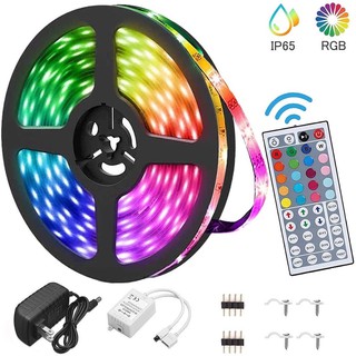 JNS# LED Light Strip 5M | 3528 RGB with 24 | 44 Keys Remote Controller Non-Waterproof Dc12V