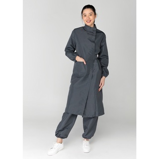 "FASHIONABLE" Dark Gray Isolation Gown PPE