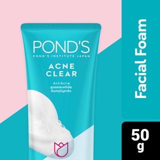 Ponds Acne Clear Anti Acne Facial Foam 50g
