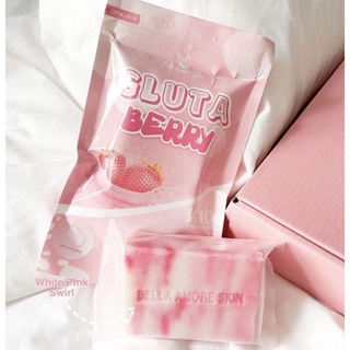 GLUTA BERRY BLEACHING SOAP BY BELLA AMORE
