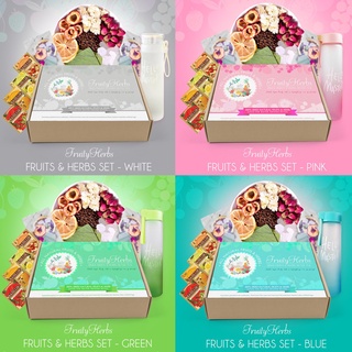 ﹍►Fruity Herbs Dried Fruits & Herbs Detox Tea - Gift Set