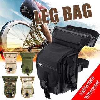 【Ready Stock】✠Waterproof Oxford Men Drop Leg Bag Motorcycle Cycling Sports Waist Thigh Pack